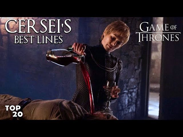 TOP 20 Best Cersei Lannister Lines | GoT