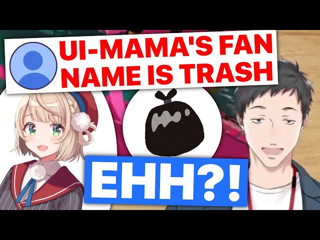 When You Find Out "Trash" is Ui-mama's Fan Name (Yashiro Kizuku / Nijisanji) [Eng Subs]