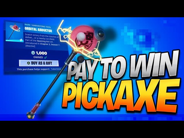 This New Pickaxe Reveals Enemy Footsteps And Is PAY TO WIN!