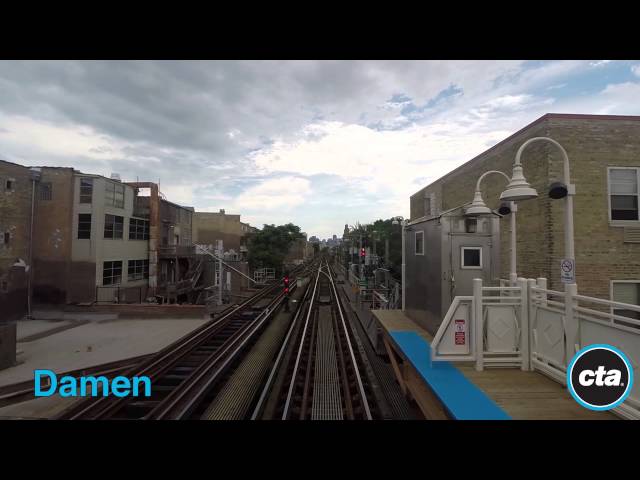 CTA Ride the Rails: Blue Line to Forest Park in Real Time (2015)