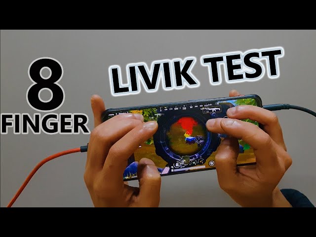 Pubg Mobile | REDMAGIC 6 HANDCAM 🔥8 FINGER + GYRO - LIVIK TEST