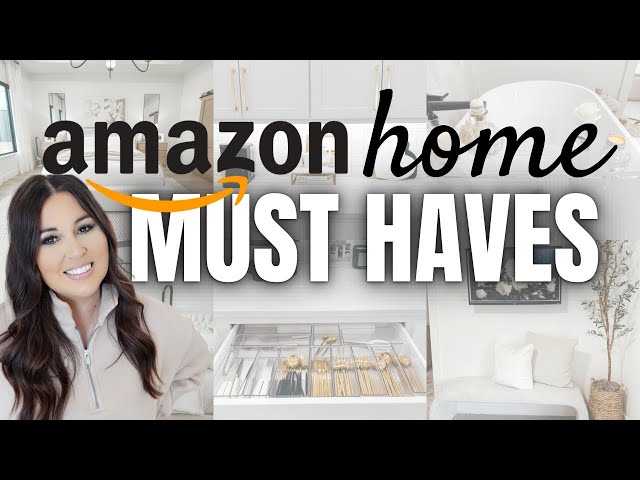 *NEW HOME* AMAZON MUST HAVES 2024 | AMAZON HOME TOUR WITH LINKS | MUST HAVE AMAZON HOME PRODUCTS