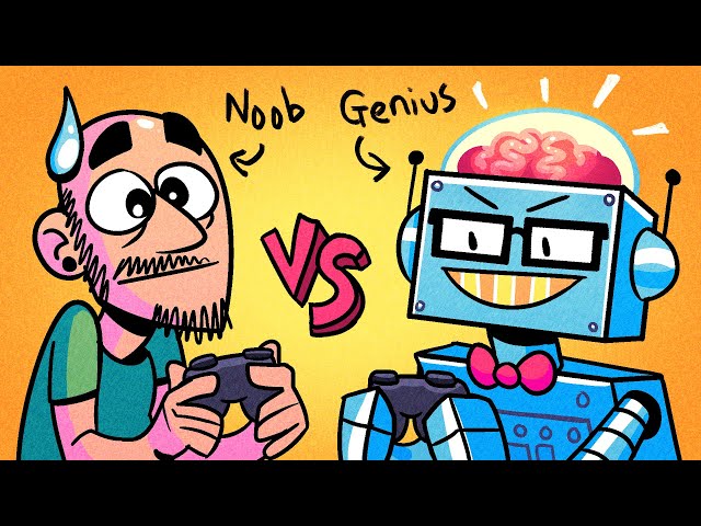 I Made a Genius AI to Play Games With