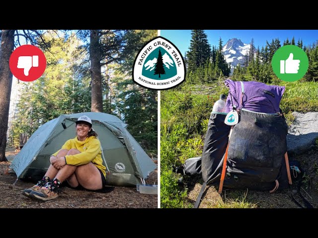 BEST & WORST Backpacking Gear I Used on the Pacific Crest Trail This Year