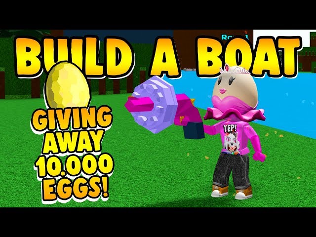 Build a Boat GIVING AWAY 10,000 EGGS!!! ( + NEW CODE! )