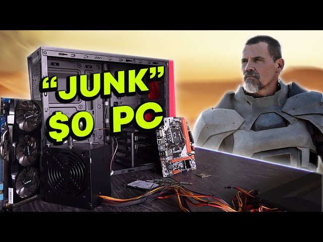 Building a "Scrap Parts" Gaming PC to play DUNE Imperium