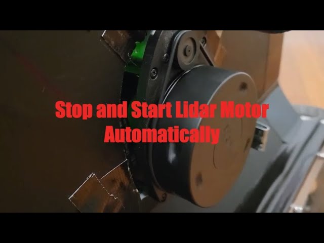 Control Stop and Start RPlidar Motor (and other devices) Automatically with ROS Robot Program!