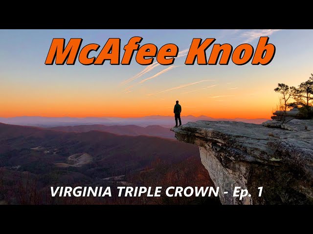 Backpacking to McAfee Knob on the Virginia Triple Crown With My Son -  Ep. 1