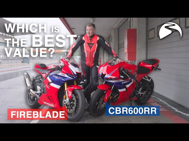 2024 Honda Fireblade vs CBR600RR Review | Is one worth twice as much?