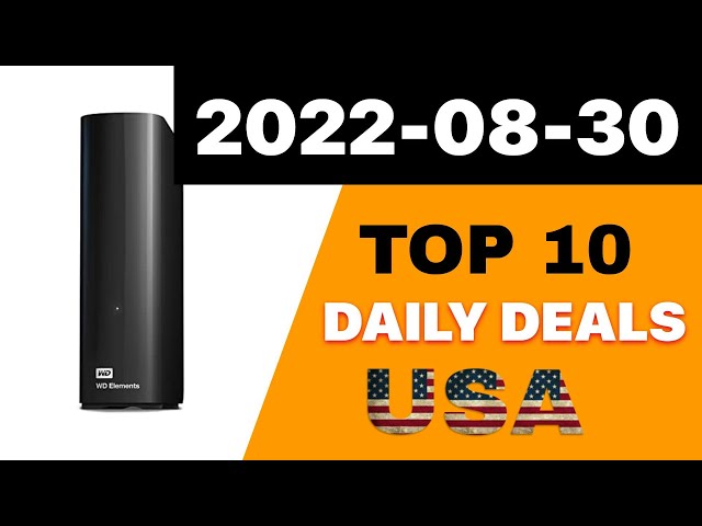 Top 10 "Entertainment" deals on Amazon, today (2022-08-30)