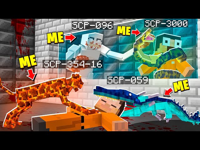 I Became ALL SCPs in MINECRAFT! - Minecraft Trolling Video