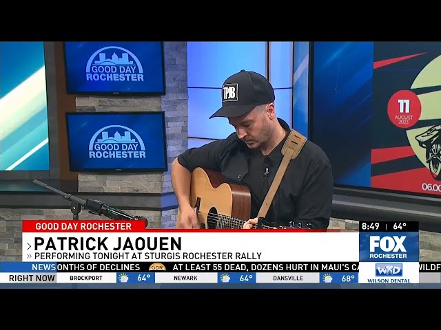 Patrick Jaouen performs on Good Day Rochester