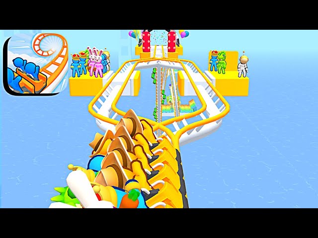 Runner Coaster ​- All Levels Gameplay Android,ios (Levels 141-142)