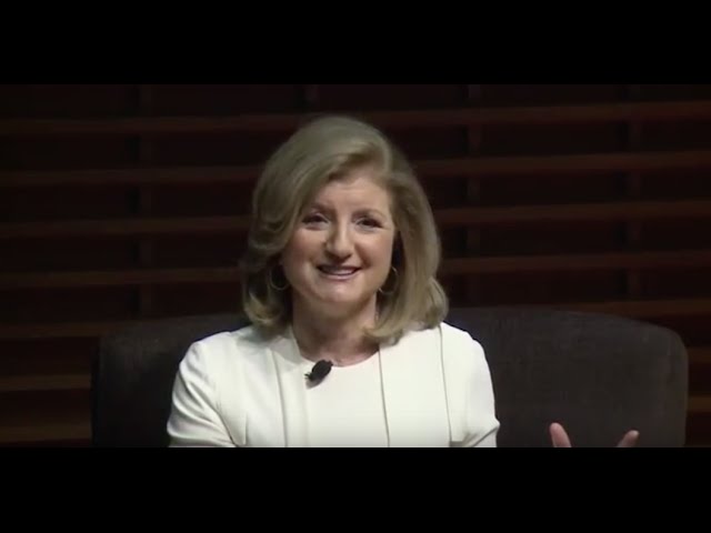 Arianna Huffington: "We Are Drowning in Data and Starved for Wisdom"