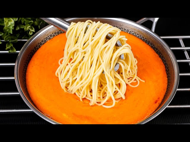 If you have pasta at home, you must try this recipe! Delicious and easy