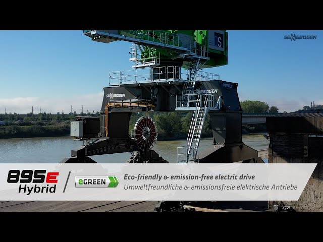 Eco-friendly & emission-free electric drive - SENNEBOGEN 895 E