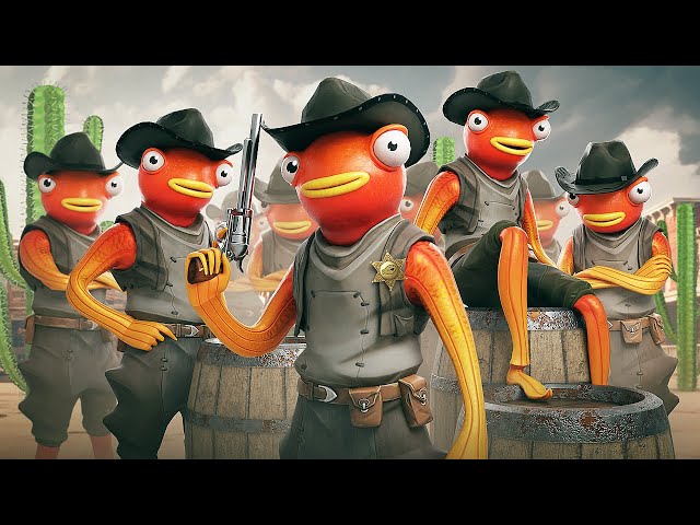 The FISHY ARMY Visits WILD WEST!