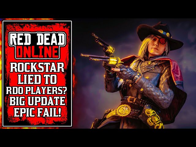 Rockstar LIED To Us? The NEW Red Dead Online Update FAIL! (RDR2)