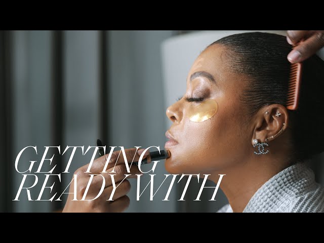 Get Ready With Taraji P. Henson for ELLE's Women In Hollywood Event | Getting Ready With | ELLE
