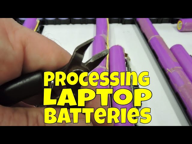 How to capacity test an 18650 cell out of a laptop battery pack