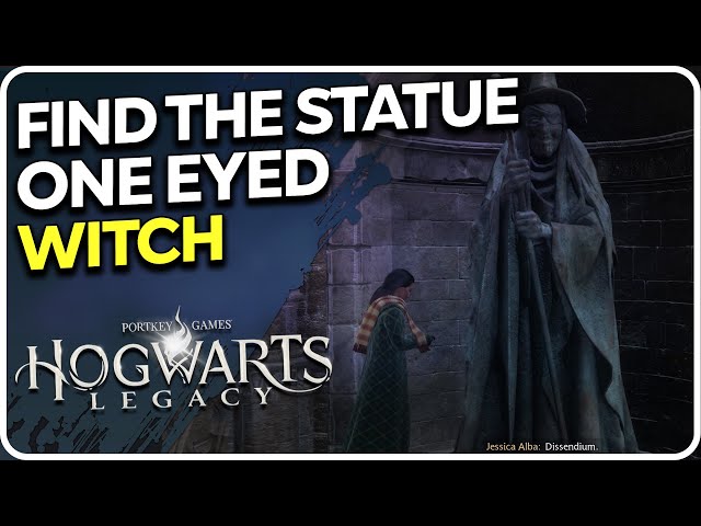 Find the Statue of the One-Eyed Witch Hogwarts Legacy