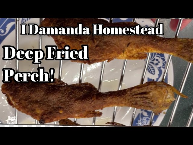 Eat the Whole Fish! Deep Fried Perch!