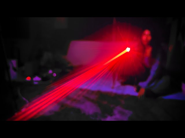 I did the double slit experiment at home