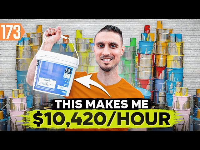 Makes $10,420/Hour Painting Homes!?