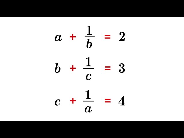 A fantastic algebra question