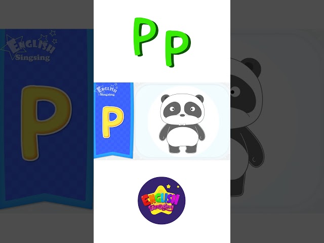 P Phonics - Letter P - Alphabet song | Learn phonics for kids #shorts