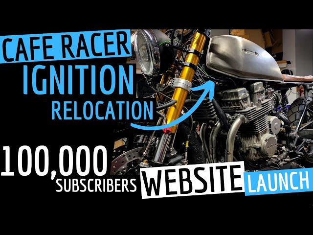 ★ Cafe Racer IGNITION RELOCATION - 100,000 Subscribers WEBSITE LAUNCH!!!