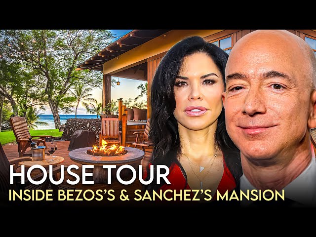 Jeff Bezos & Lauren Sanchez | House Tour | $78 Million Hawaii Mansion & More