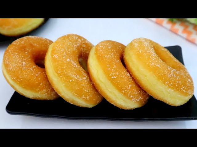 soft and fluffy homemade donut recipe