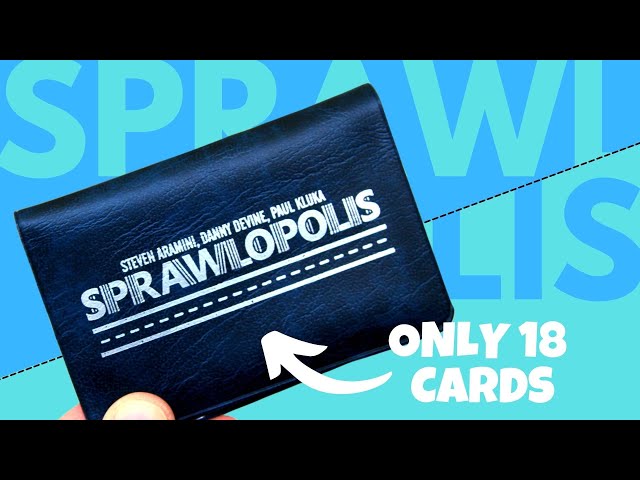Sprawlopolis Board Game | Learn to Play | Solo Playthrough | Totally Tabled