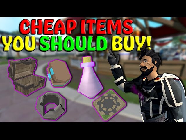 CHEAP Items EVERYONE Should Buy NOW! - RuneScape 3 2024
