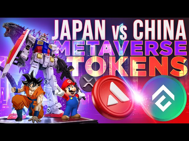 Japan vs China Metaverse Tokens | $AVAX, $CFX, & $XRP