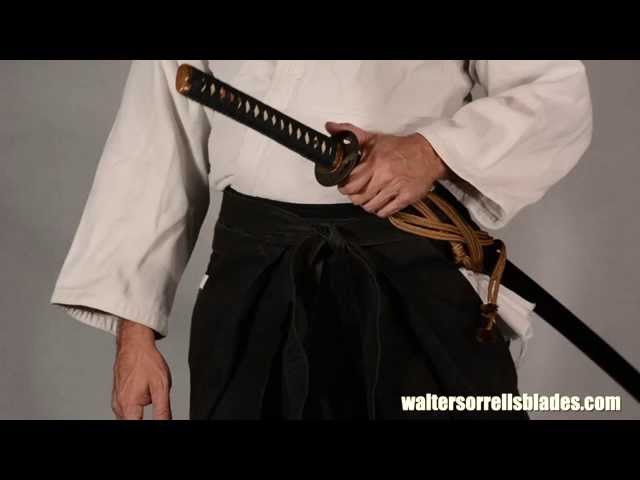 Japanese Swords - Assembly, Disassembly, Terminology