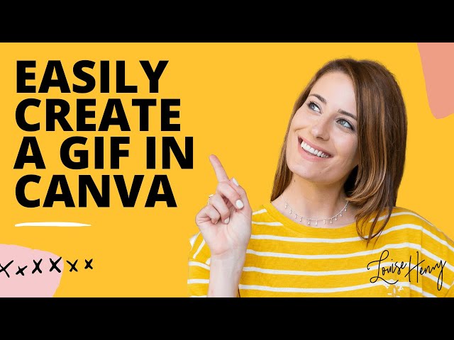 How to Create a Gif in Canva
