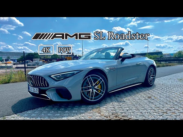 Mercedes AMG SL Roadster 2023 Driving video