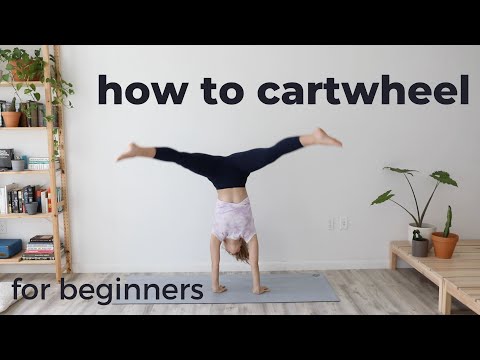 How To Cartwheel │EASY BEGINNER CARTWHEEL TUTORIAL │Learn Cartwheel Basics │Honey Lion Studio