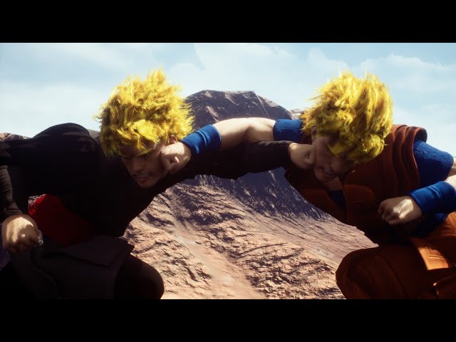 Goku VS Black Goku | Real Life Style