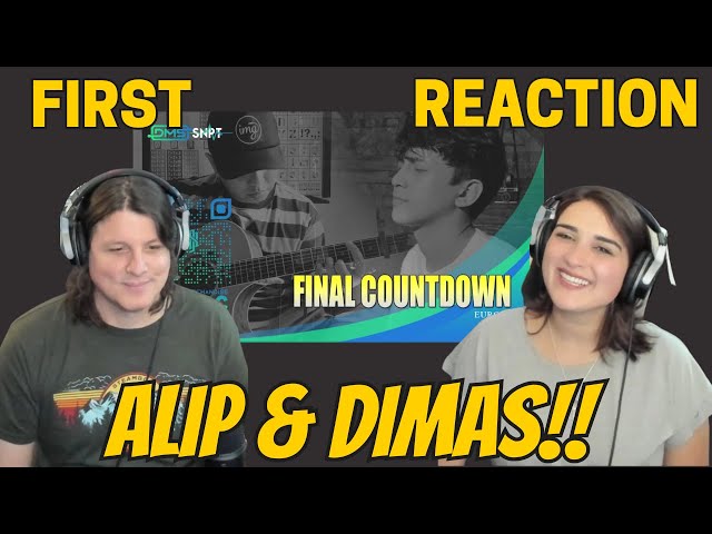 ALIP BA TA & DIMAS SENOPATI OUR REACTION to Final Countdown [w/ Indonesian & Subtitles]