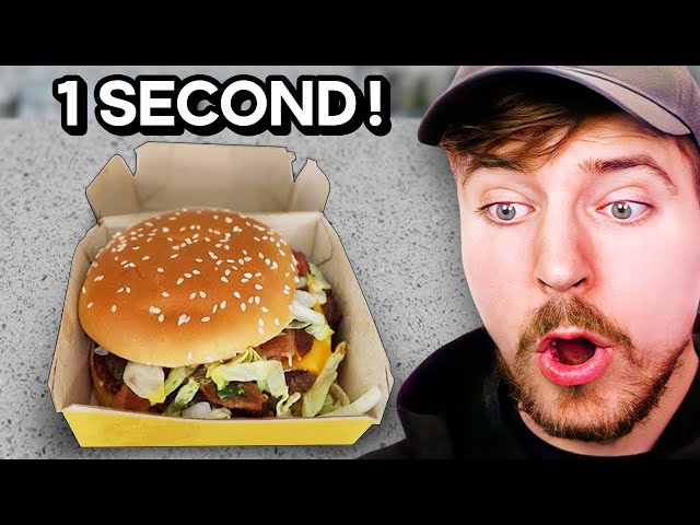 World’s Fastest Big Mac Ever Eaten