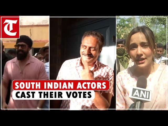 Lok Sabha election: Yash, Prakash Raj, Neha Sharma, Sudeep Kiccha, Rakshit Shetty cast their votes