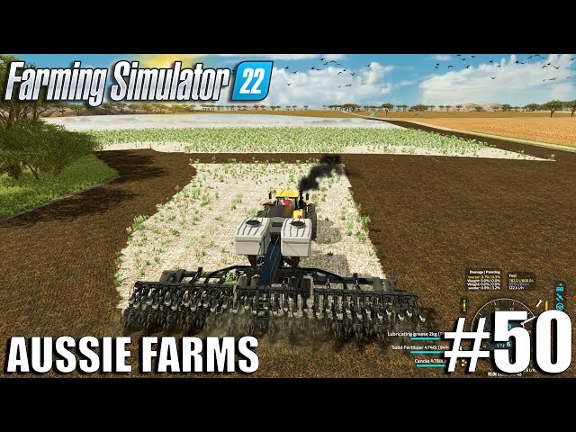 Planting CANOLA with the New FENDT 1050 | Aussie Farms #50 | Farming Simulator 22