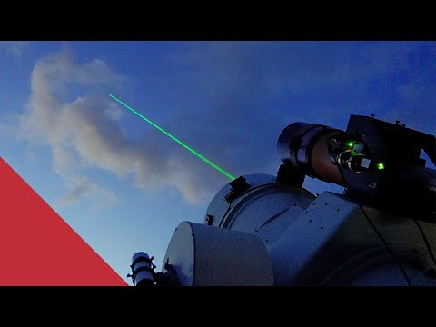 Why this observatory fires lasers at satellites