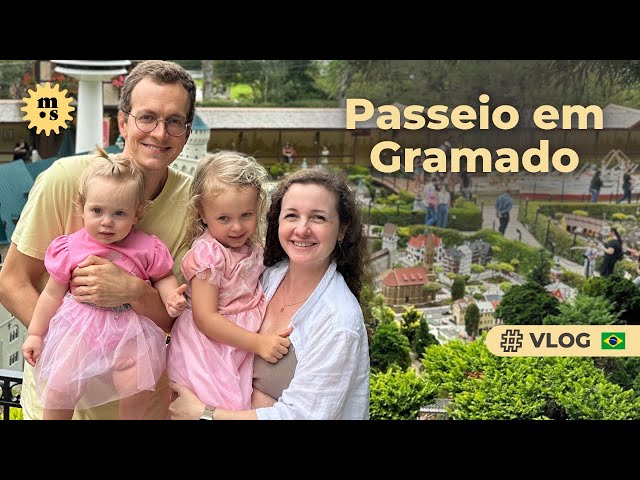 VLOG em Gramado: Roteiro de dois dias com as crianças, passeio no Mini Mundo, e Vila da Mônica