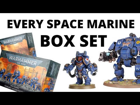 Every Space Marine Box Set that Games Workshop Sells Reviewed