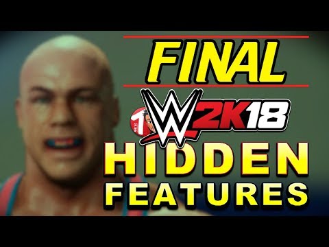 WWE 2K18 - Hidden Features (Things You Might Not Know)