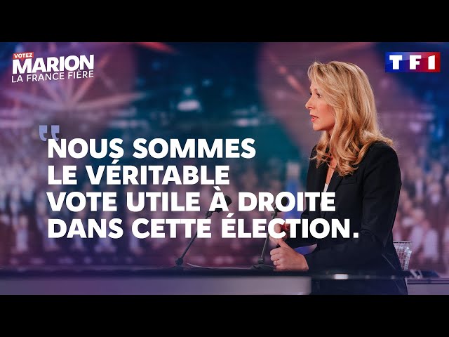 Marion Maréchal invitée du 20h sur TF1
